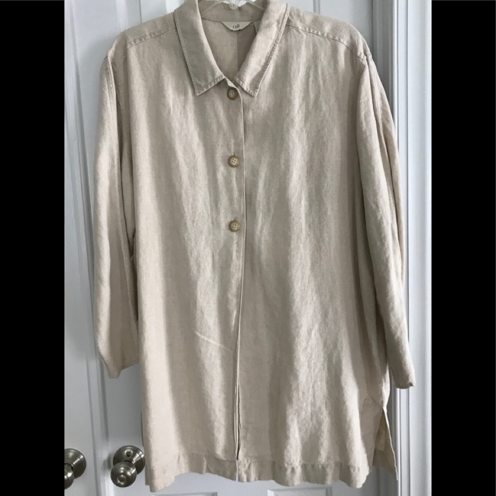 J Jill linen jacket